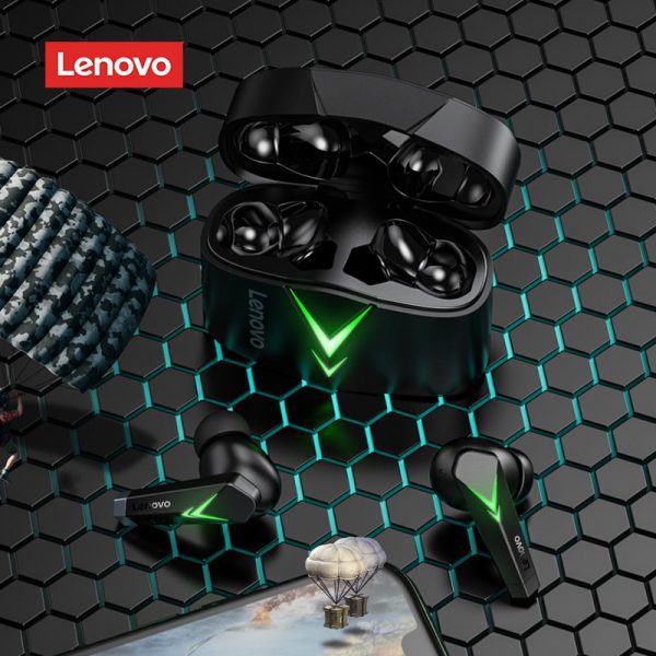 100% New Original Lenovo Lp6 Gm1 Gm5 Tws Gaming Earphone 3