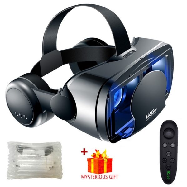 3D Virtual Realty Headset – No Box With Remote 8