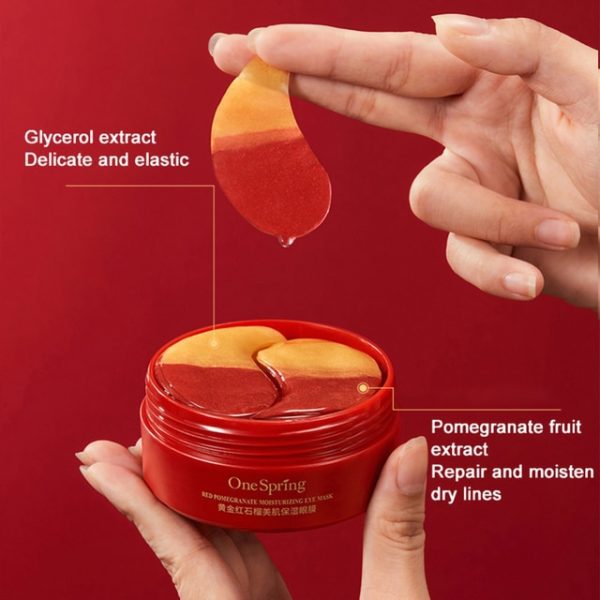 60pc Moisturizing Crystal Collagen Eye Mask. – Pomegranate 17