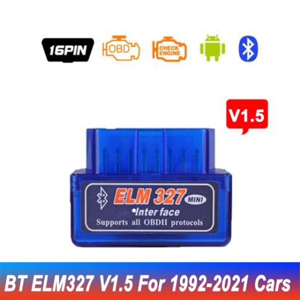 Car Diagnostic Tool – Bluetooth Code Scanner – V1.5 For 1992-2021 8