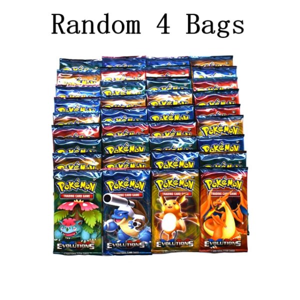 Latest Version Brilliant Stars Of Pokemon Gx Ex Team Collectible Trading Cards Game Collection Box Card Gifts For Kids Toys – Game Collection Cards – A-4 Bag 8