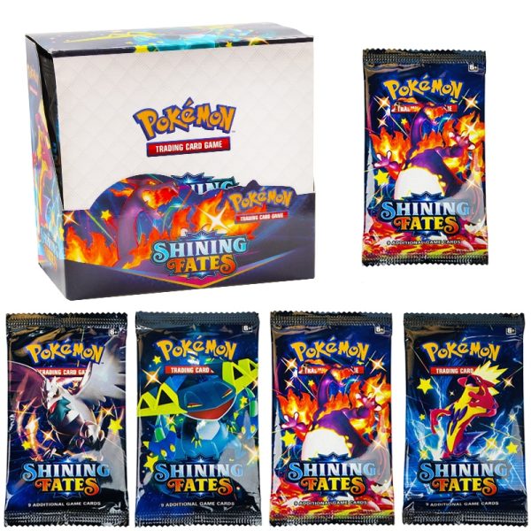 Latest Version Brilliant Stars Of Pokemon Gx Ex Team Collectible Trading Cards Game Collection Box Card Gifts For Kids Toys – Game Collection Cards 6