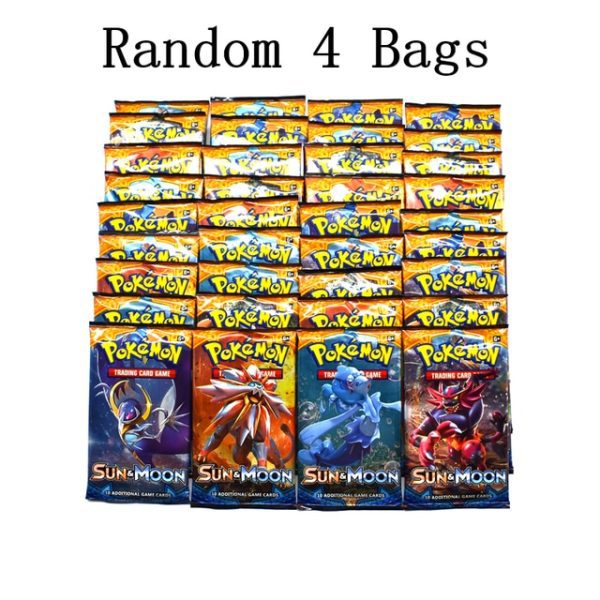 Latest Version Brilliant Stars Of Pokemon Gx Ex Team Collectible Trading Cards Game Collection Box Card Gifts For Kids Toys – Game Collection Cards – G-4 Bag 14
