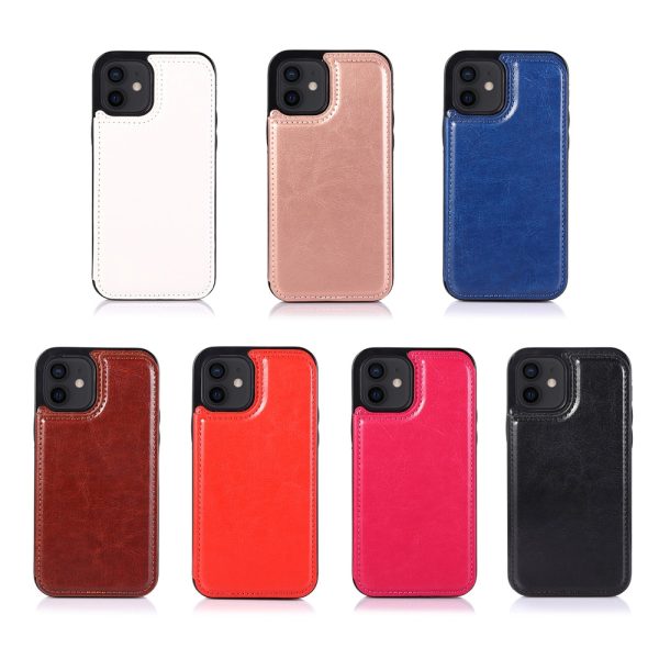 Luxury Wallet Leather Case For Iphone 13 12 Mini Back Flip Coque For Iphone 11 Pro Xr Xs Max X 6 6s 7 8 Plus Card Slots Cover - Mobile Phone Cases & Covers 6