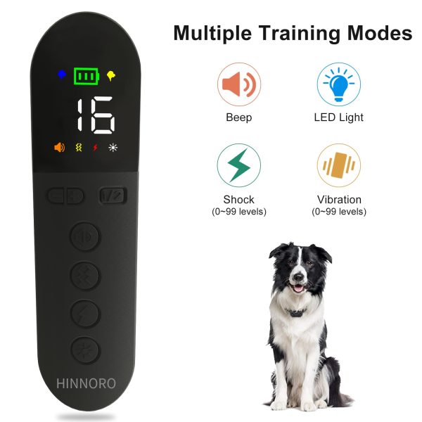 Dog Training Electronic Collar 1200m Range Remote 5