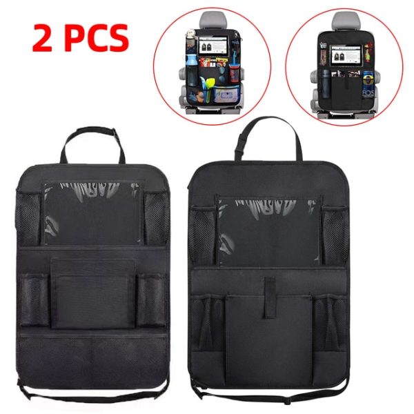 Universal Car Back Seat Waterproof Organizer Bag – 2 Pcs (Type A and B) 11