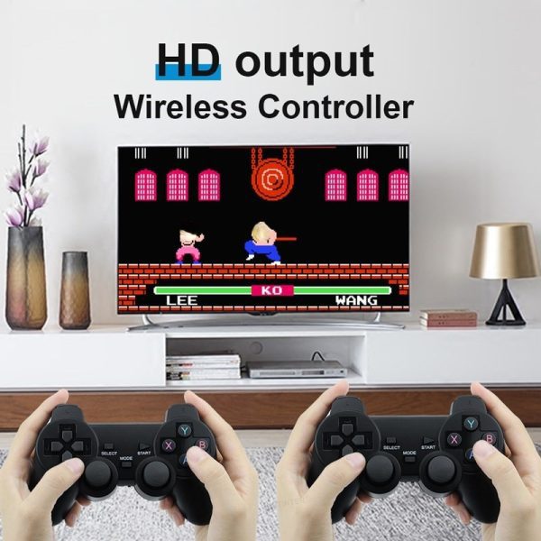 Video Game Console 64G Built in 10000 Games Retro handheld Game Console Wireless Controller Game Stick For PS1/GBA Kid Xmas Gift|Handheld Game Players| 3