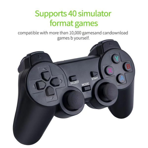 Video Game Console 64G Built in 10000 Games Retro handheld Game Console Wireless Controller Game Stick For PS1/GBA Kid Xmas Gift|Handheld Game Players| 4