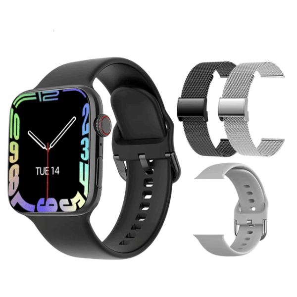 Customizable Smart Watch – With 3 Straps 18