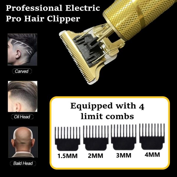Kemei Clipper Electric Hair Trimmer for men Electric shaver professional Men's Hair cutting machine Wireless barber trimmer|Hair Trimmers| 5