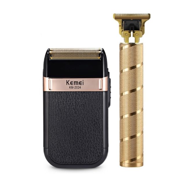 Kemei Clipper Electric Hair Trimmer for men Electric shaver professional Men's Hair cutting machine Wireless barber trimmer|Hair Trimmers| – set 02 11