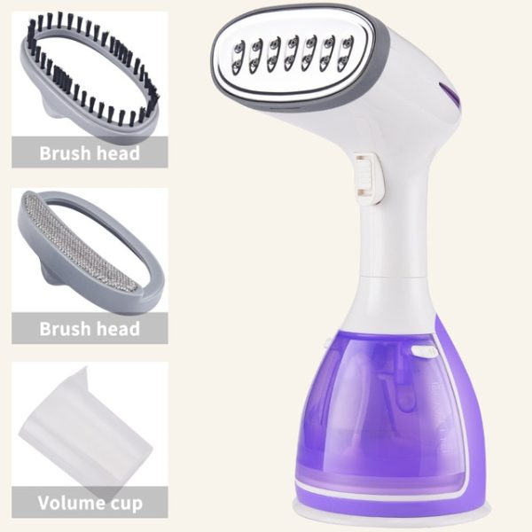 Saengq Handheld Garment Steamer 1500w Household Fabric Steam Iron 280ml Mini Portable Vertical Fast-heat For Clothes Ironing – Garment Steamers – violet TY122 9